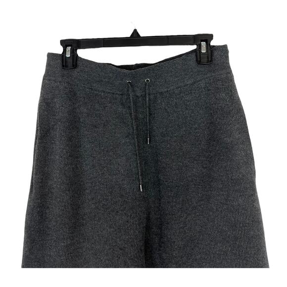 Ted Baker jogger dark gray Luciiyy drawstring knit jogging bottoms - Picture 2 of 6